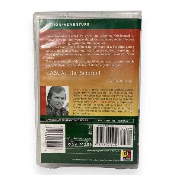 CASCA Abridged by Barry Sadler Audio Book Cassette Tape 2000 Novel Lot of 3 New - Picture 6 of 10